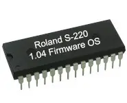Roland S-220 1.04 OS Rom Update Eprom
