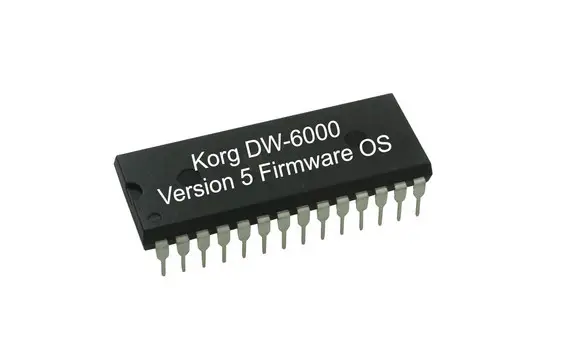 Korg DW-6000 V5 OS Rom Update Eprom