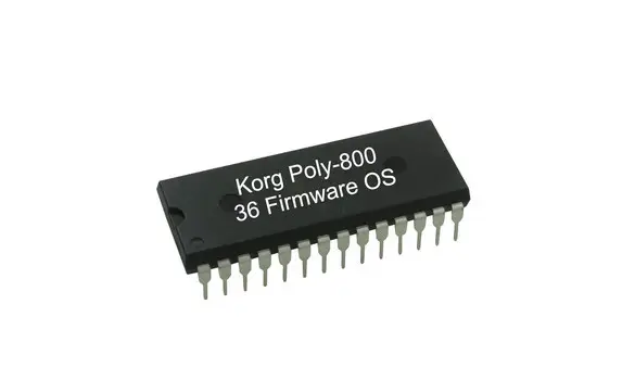Korg Poly-800 V36 OS Rom Update Eprom