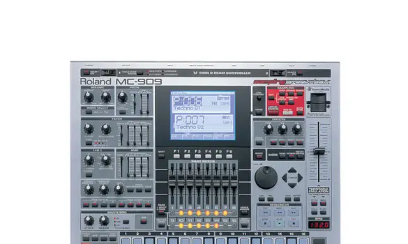 鍵盤楽器 Roland MC-909 Roland MC-909 | Vintage Synth Explorer