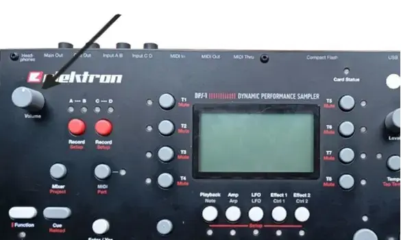 Elektron OctaTrack potentiomètre Volume