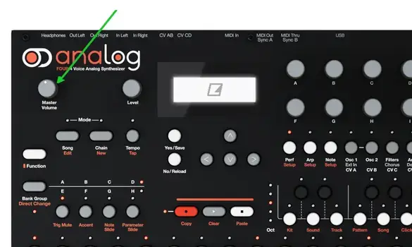 Elektron Analog Four Volume Potentiomete