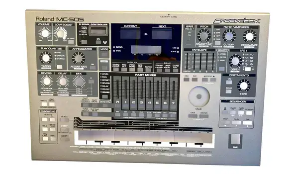 Roland MC-505 Top Panel