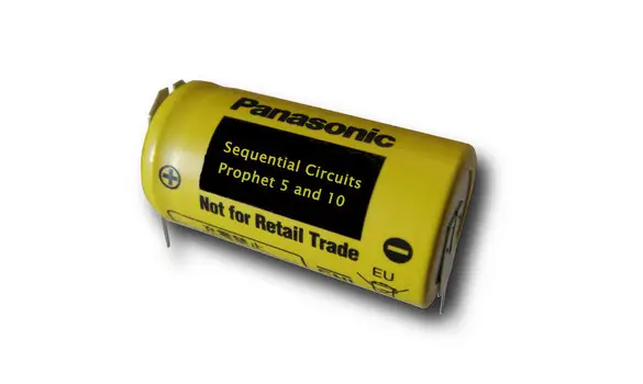 Batterie pour Sequential Prophet 5 & 10