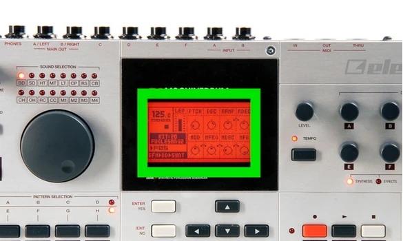 ELEKTRON MACHINEDRUM Display Replacement