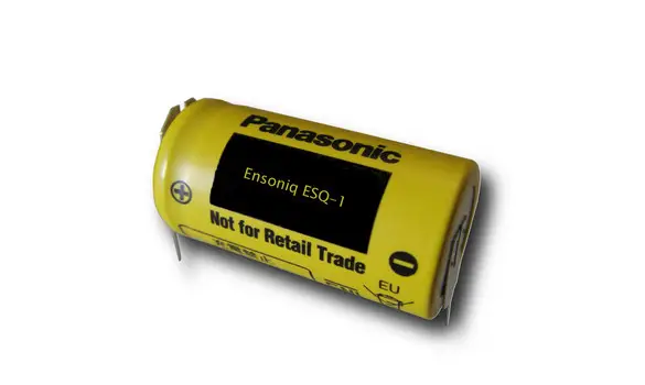 Ensoniq ESQ-1 Battery