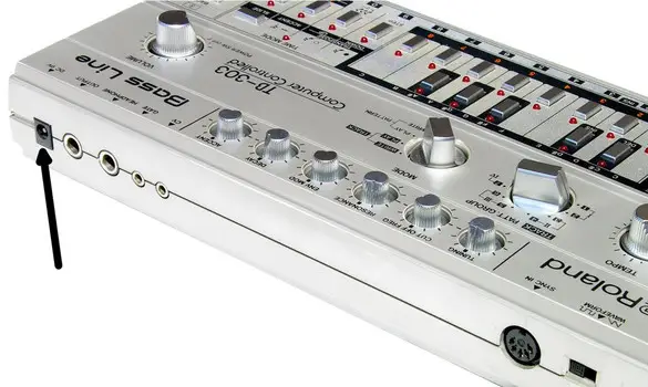 Roland Tr-606 Power Inlet Jack