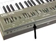 Roland Sh-101 Power Inlet