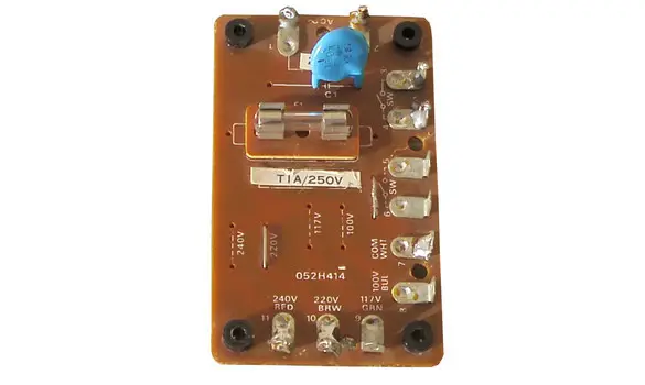Roland Jx-3P Fuse Board