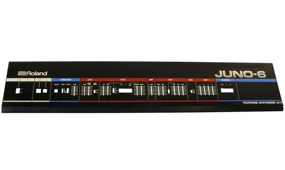 Roland juno 6 Front Panel