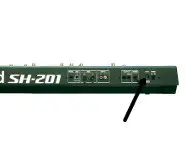 Roland SH-201 Power inlet