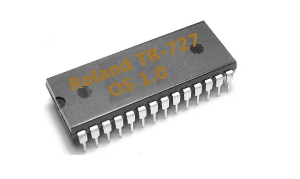 Roland Tr-727 OS 1.0 Firmware