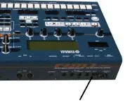 Yamaha RM1x Power Inlet