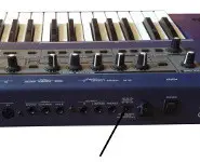 Roland Jx-305 Power Inlet