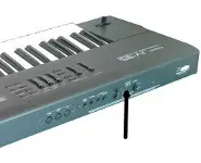 Roland JV-30 JV-35 Power Inlet