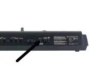 Roland Juno-D and Juno-G Power inlet