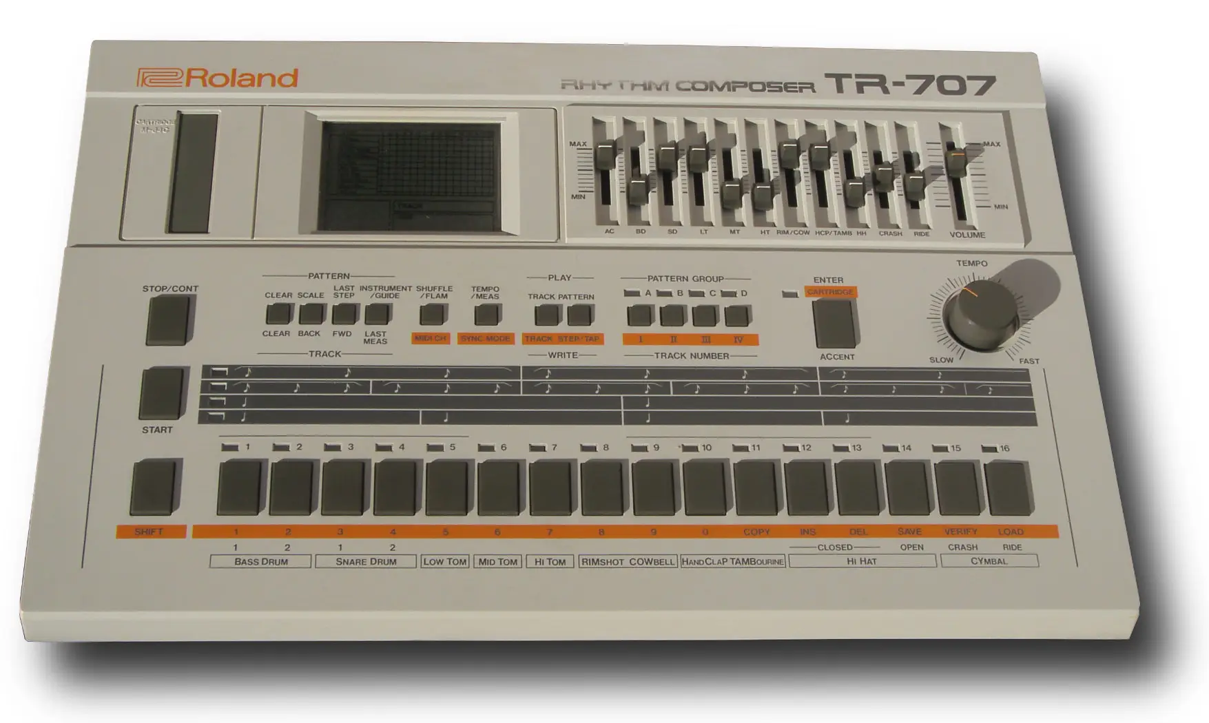 Roland TR 707 Vintage Drum Machine