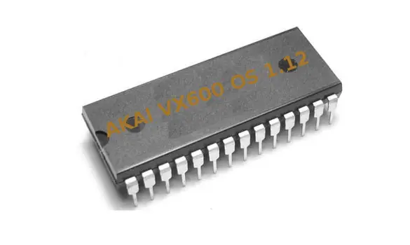 Akai VX600 1.12 OS Rom Firmware Eprom