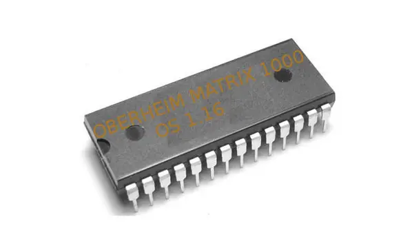 Oberheim Matrix 1000 OS 1.16 Rom Eprom