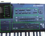Roland Em-2000 Tact Switch