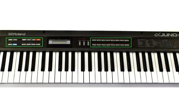 Roland Alpha Juno-2 Tact Switch