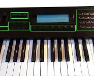 Roland W-30 Tact Switch