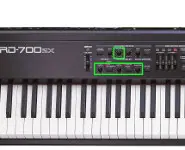 Roland RD-700SX Potentiomètre