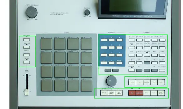 Akai MPC60 Tact Switch MPC-60