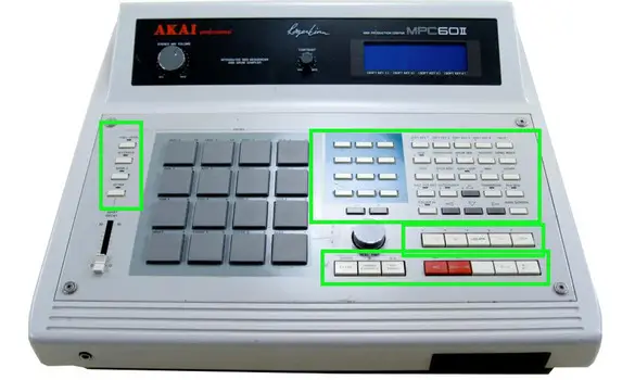 Akai MPC60 MK2 Tact Switch MPC-60