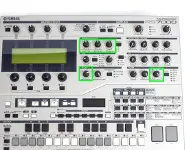 Yamaha RS7000 Potentiomètre
